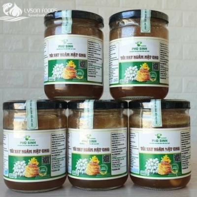 Tỏi Lý Sơn ngâm mật ong chính gốc